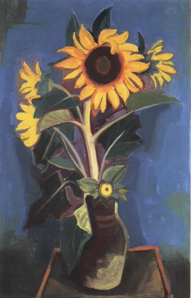 Sunflowers by Karl Hofer