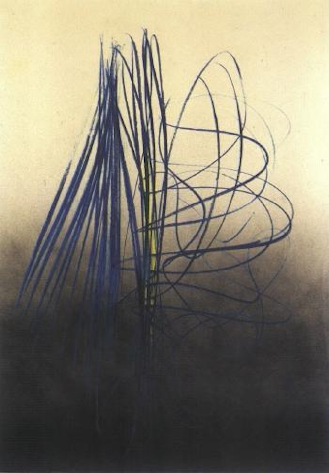 P 1970 A 35 by Hans Hartung