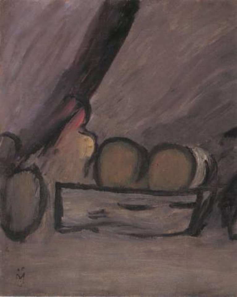 Still life with oranges by Gabriele Münter