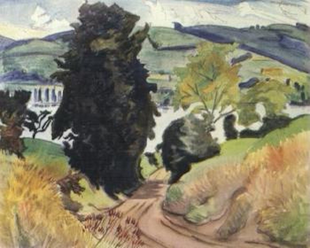 Dark tree by Erich Heckel