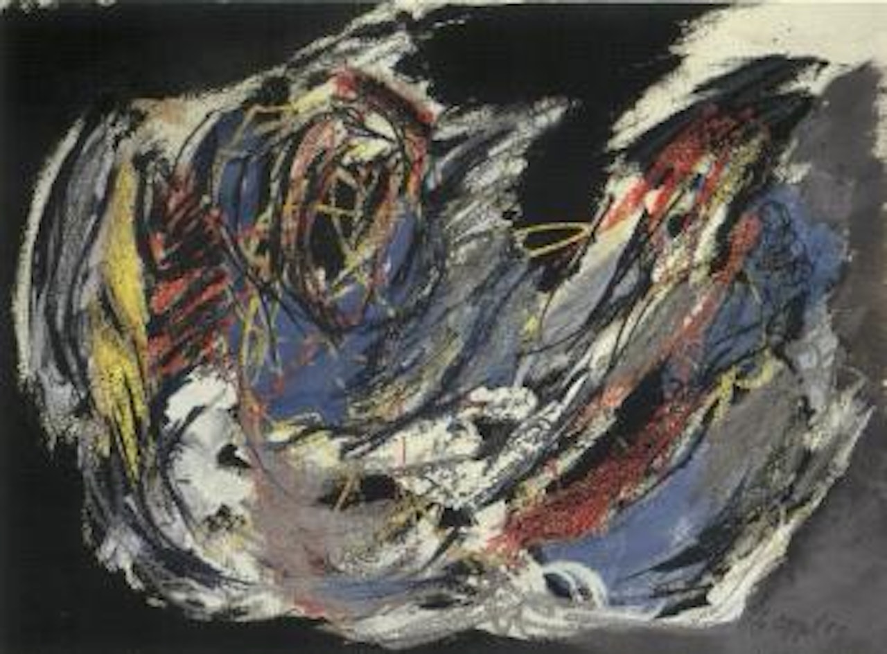 C'est un oiseau comme la nuit by Karel Appel