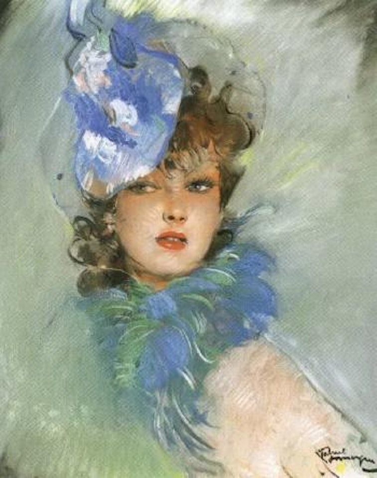 La douce Flossie by Jean Gabriel Domergue