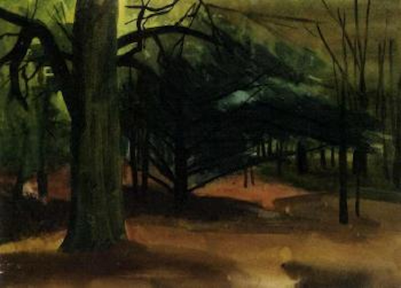 Pines, North Wales by William Scott