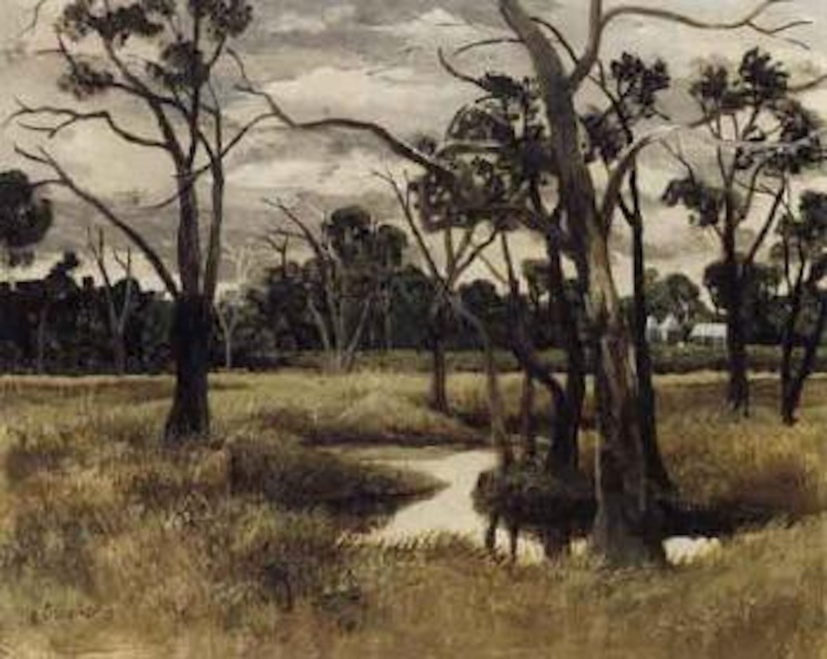 Tobacco ovens flat by Ray Austin Crooke