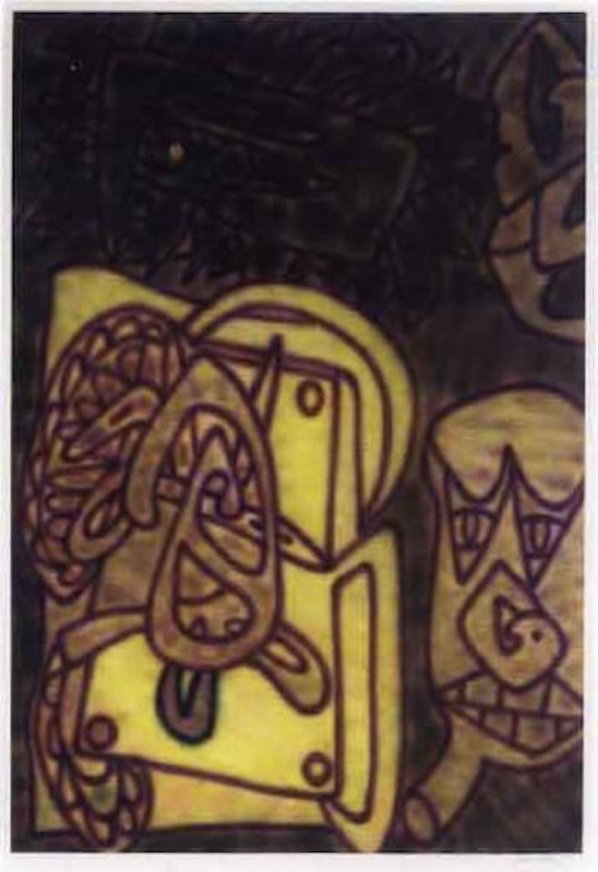 Through the peel of the orange by Howard Arkley