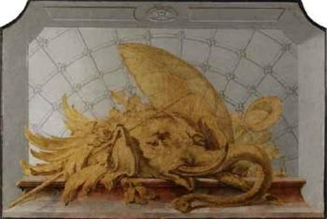 Africa and Europe - Still life of symbols against grey background by Johan Pasch