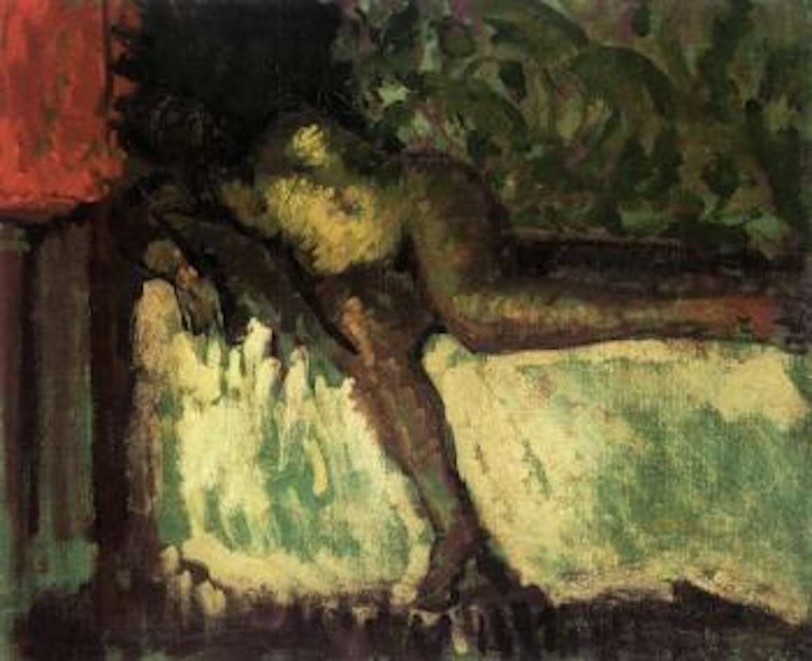 Reclining nude by Walter Richard Sickert