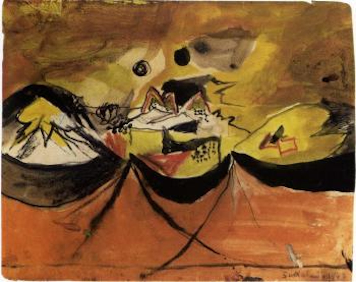 Folded hills by Graham Sutherland