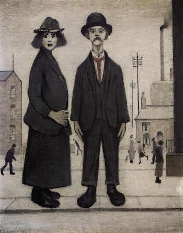 We two by Laurence Stephen Lowry