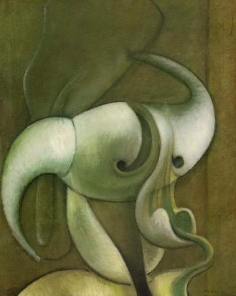Tete d'homme by Max Ernst