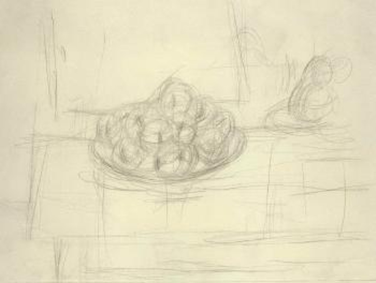 Nature morte aux fruits by Alberto Giacometti