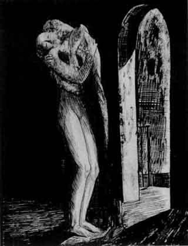 Embracing couple by Rockwell Kent