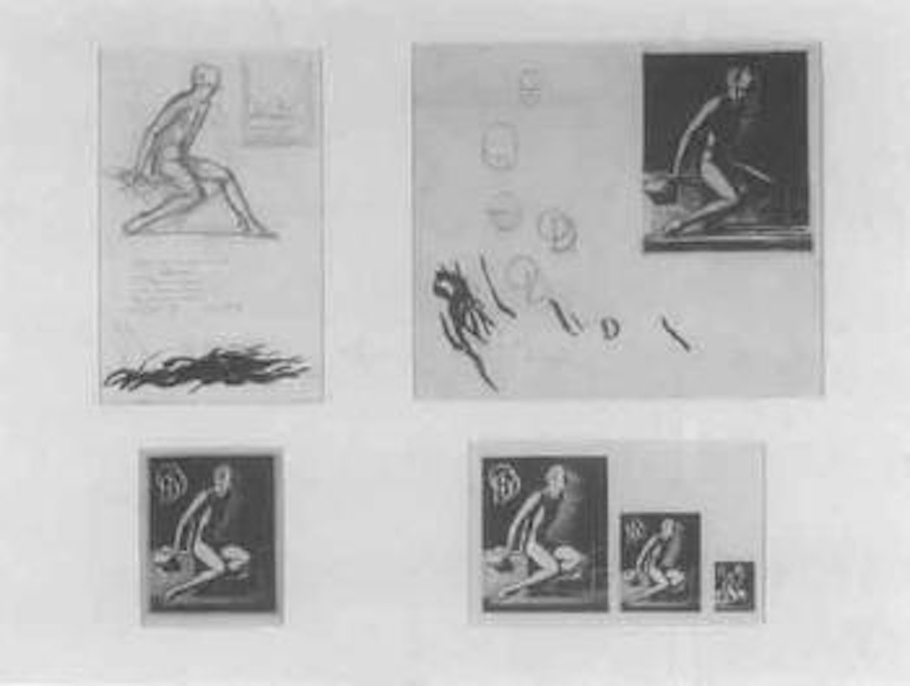 Figure studies by Rockwell Kent