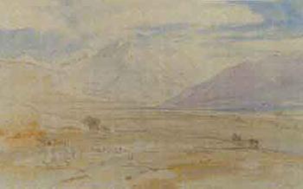 Konitza, Albania by Edward Lear