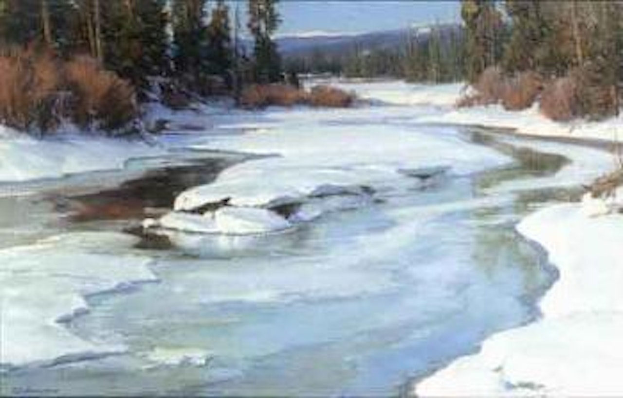 Spring thaw by Clyde Aspevig