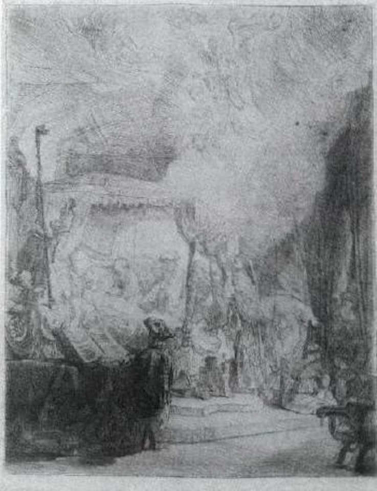 Death of the Virgin by Attributed to Rembrandt Harmensz van Rijn