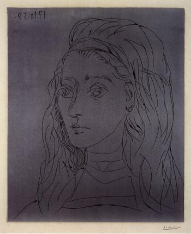 Jacqueline by Pablo Picasso