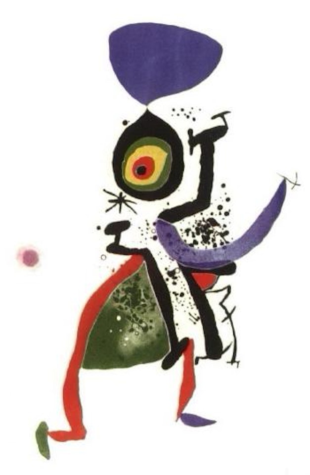 Salvat Papasseit by Joan Miró