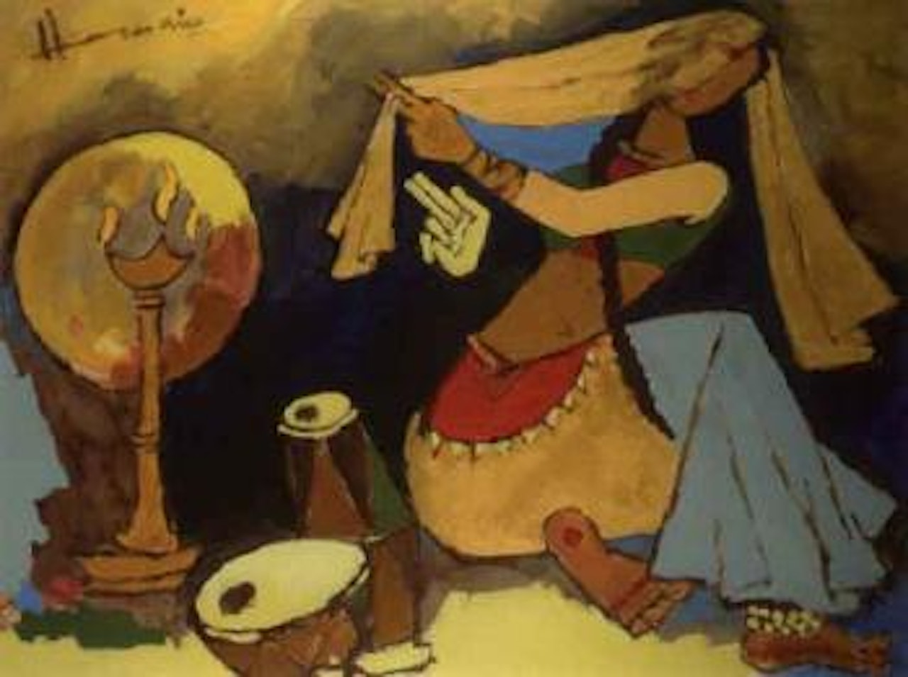 Chandramukhi by M.F. Husain
