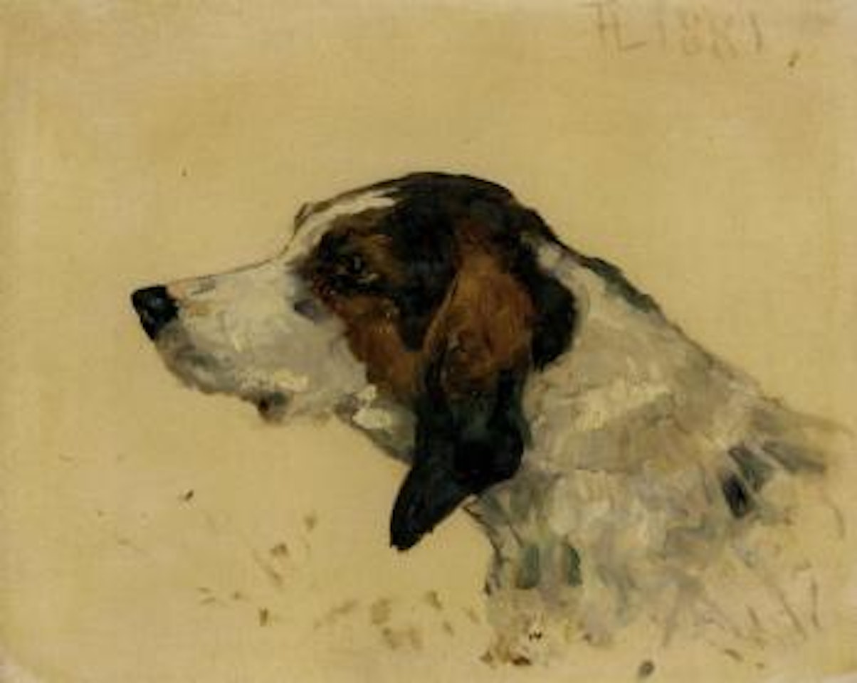 Chien de chasse by Henri de Toulouse-Lautrec