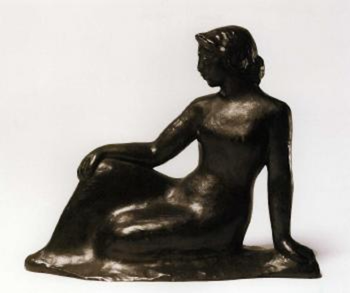 Femme vetue assise by Aristide Maillol