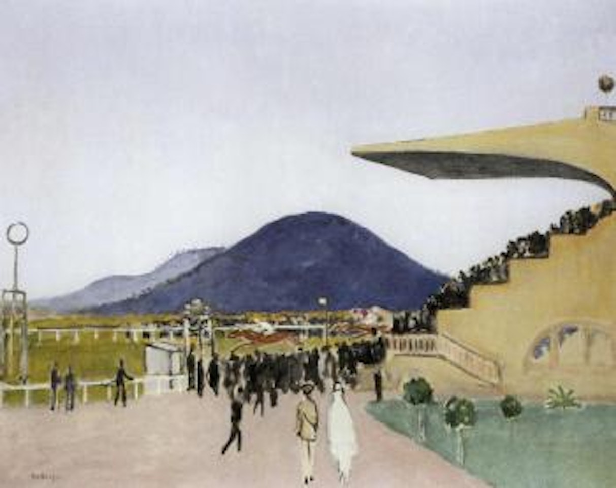 Champ de courses a Mandelieu - Alpes Maritimes by Kees van Dongen
