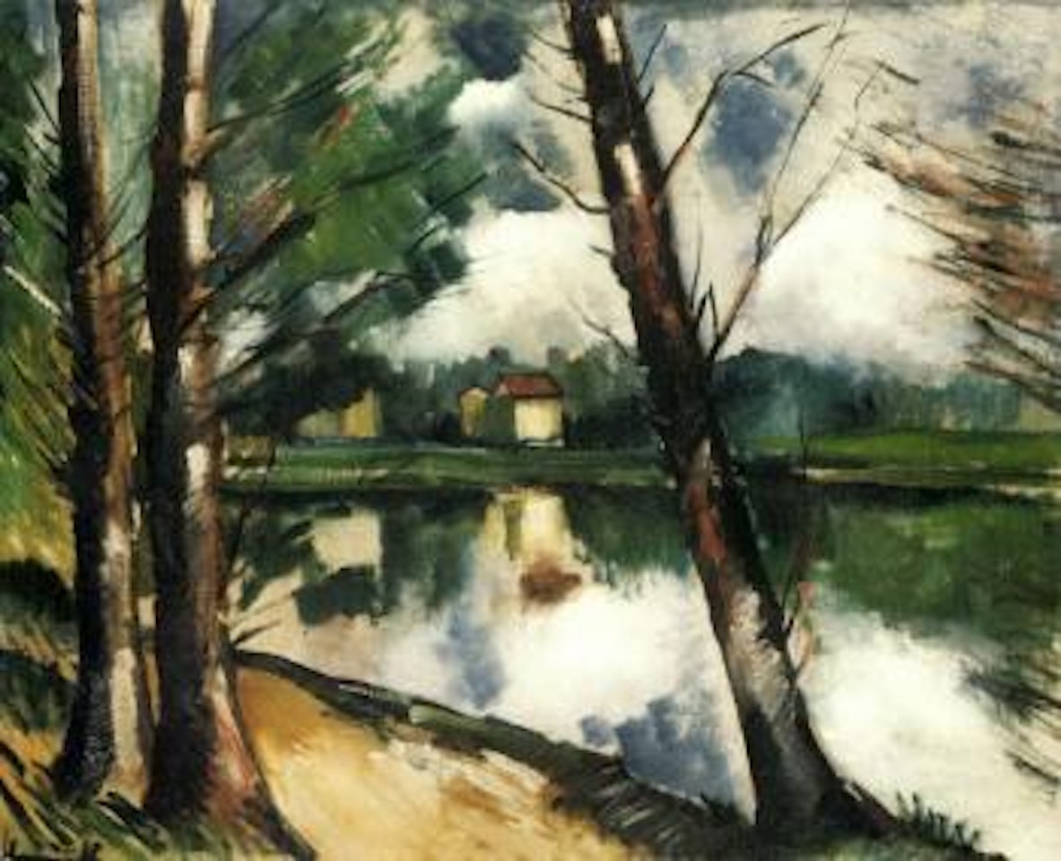 Bord de la riviere by Maurice de Vlaminck