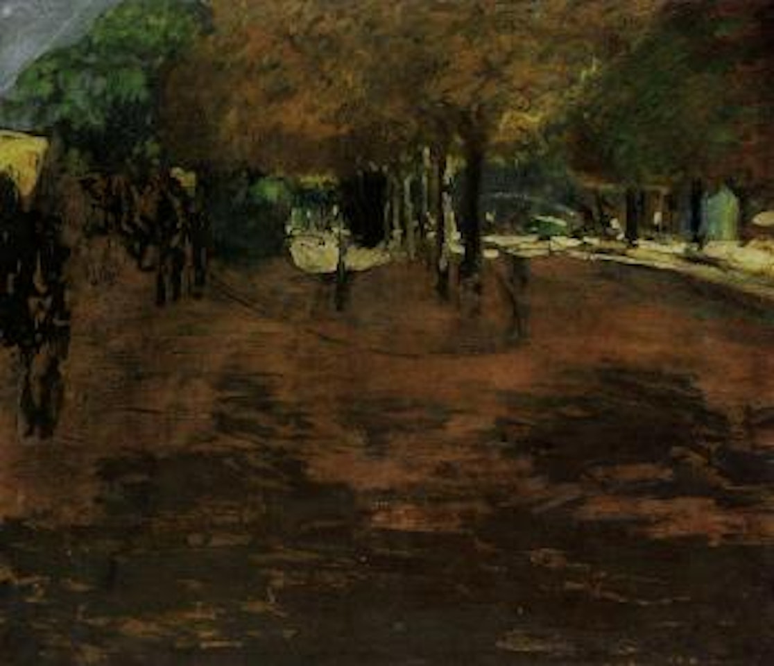 La Muette, I'arroseur by Édouard Vuillard