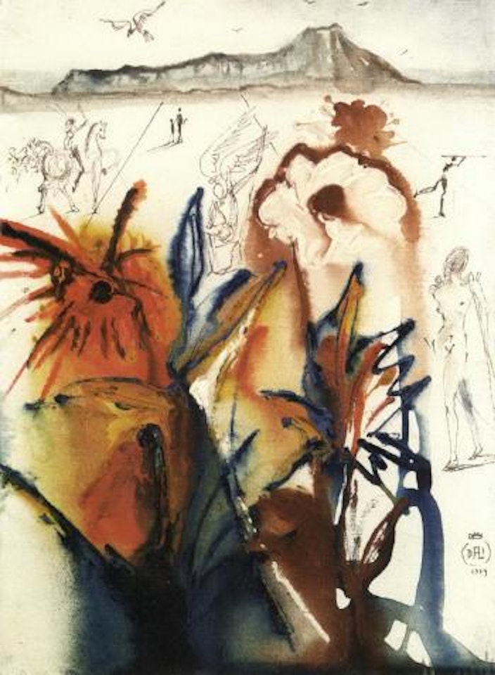 Diamond head by Salvador Dali