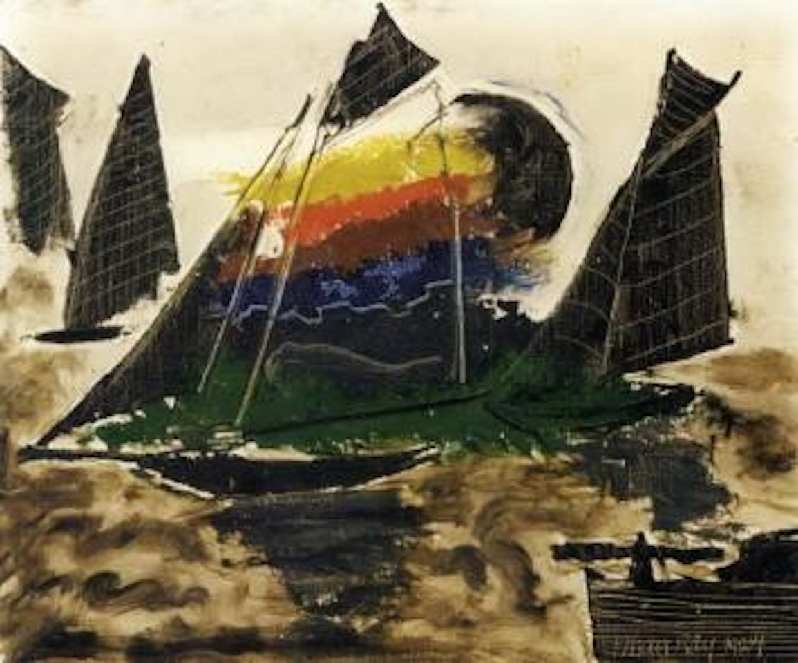 Voiliers by Man Ray