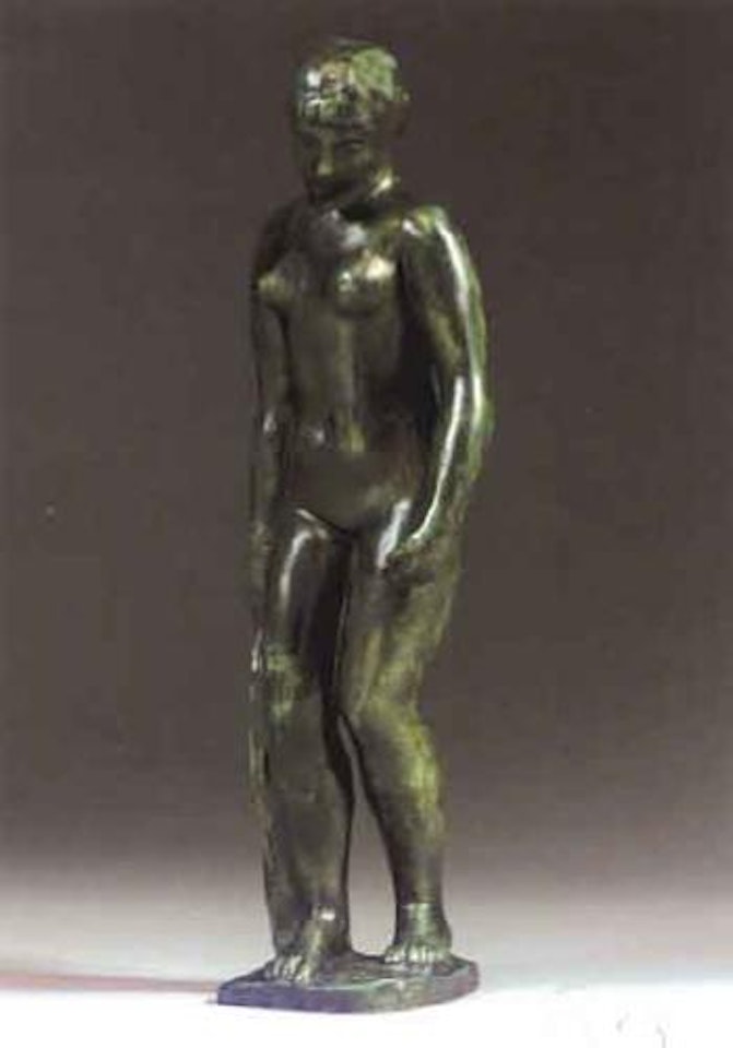 Jeune fille debout a la draperie by Aristide Maillol