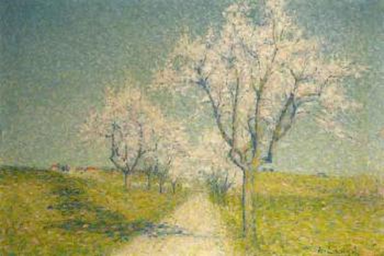 Arbres en fleur by Achille Laugé