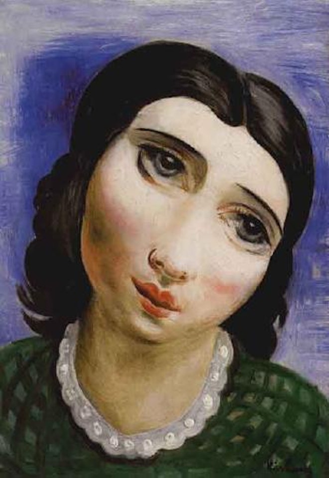 Jeune fille by Moïse Kisling
