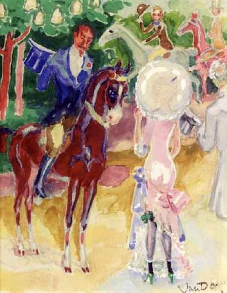 Le prince de sagan au bois by Kees van Dongen