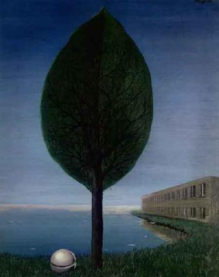 Le miroir vivant by René Magritte