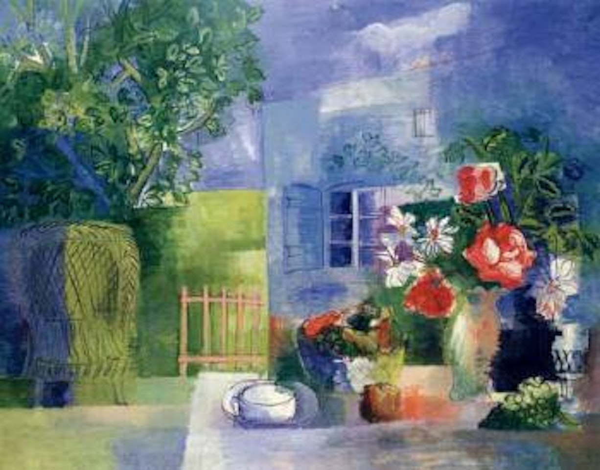 La maison bleue by Jean Dufy