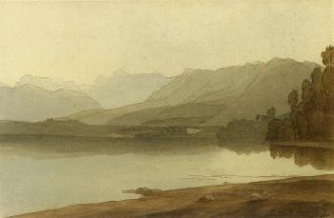 Head of Lake Windermere, Lake District by Francis Towne