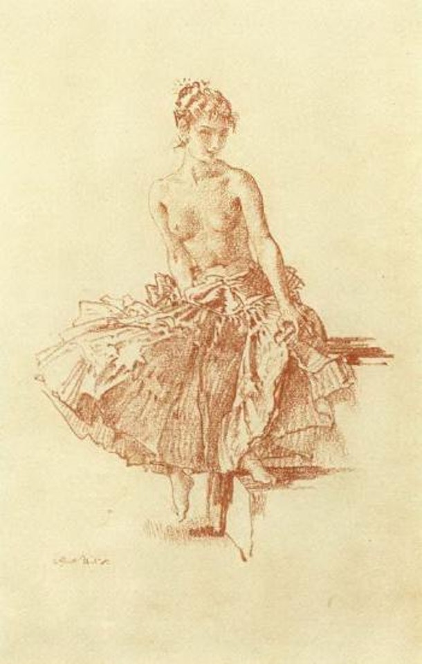 Stiffened petticoat by William Russell Flint