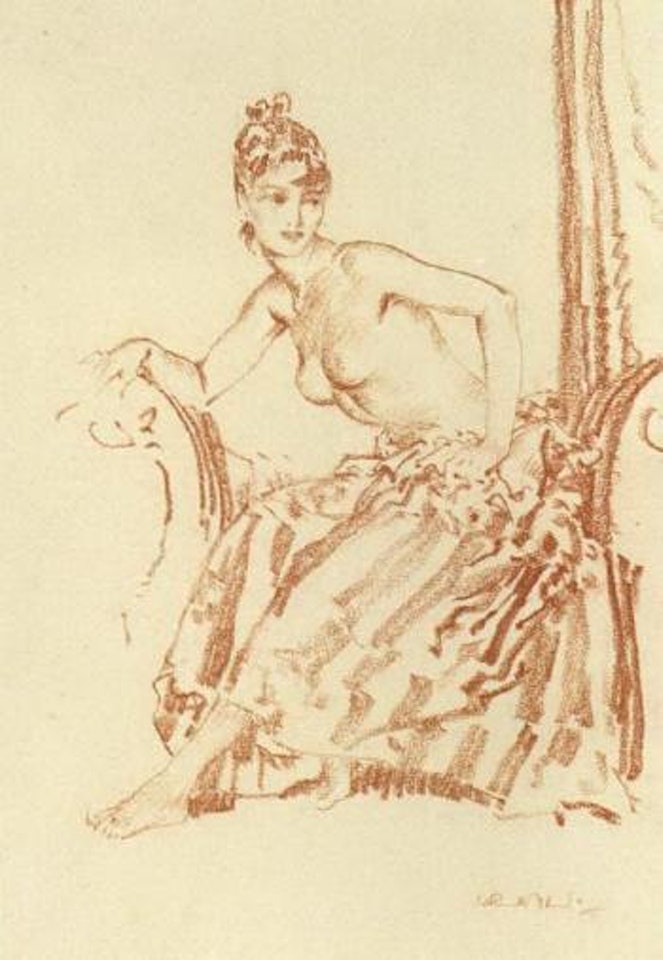 Fiametta by William Russell Flint