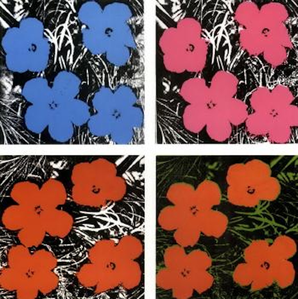 Flowers by Andy Warhol