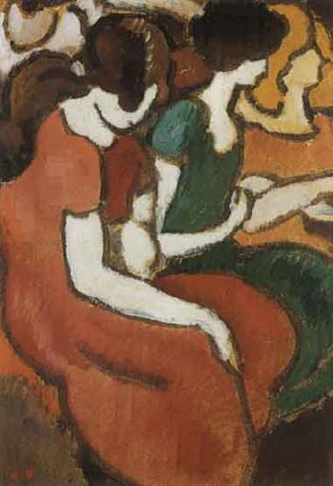 Au theatre by Louis Valtat