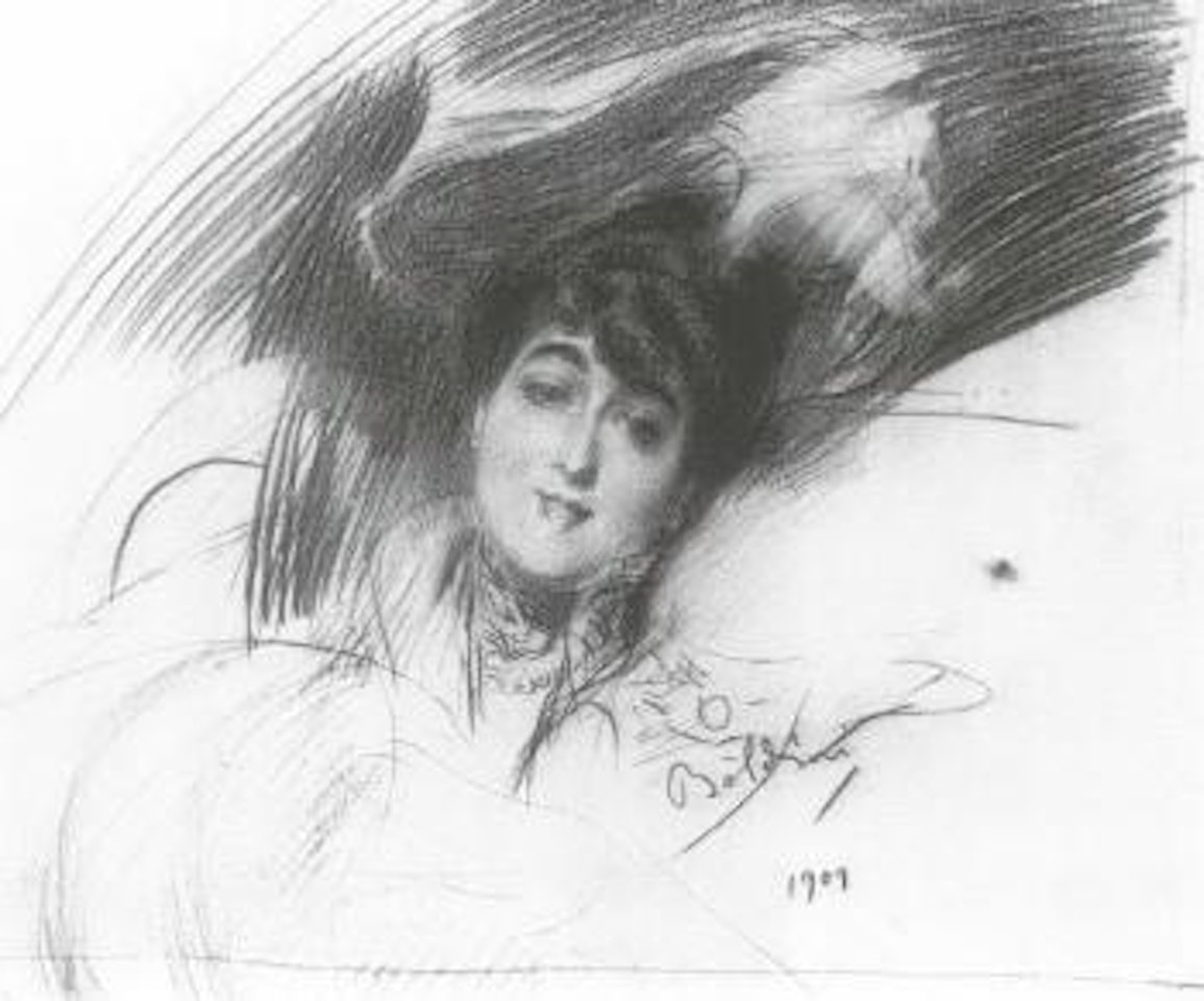 Portrait de femme by Giovanni Boldini