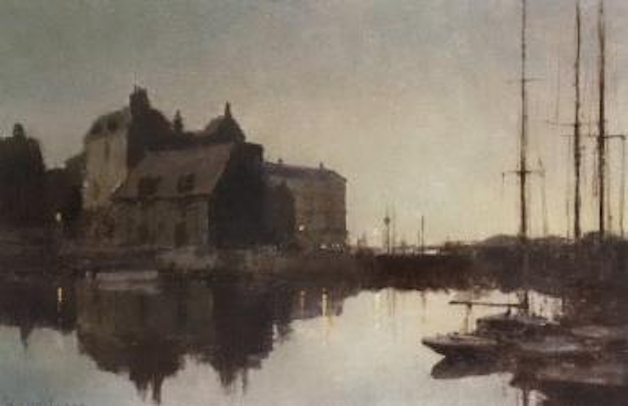 Dusk at Honfleur by Edward Seago