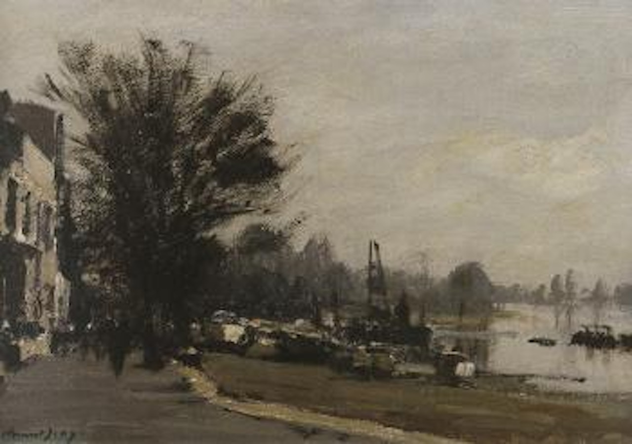 Strand on the Green, Chiswick by Edward Seago