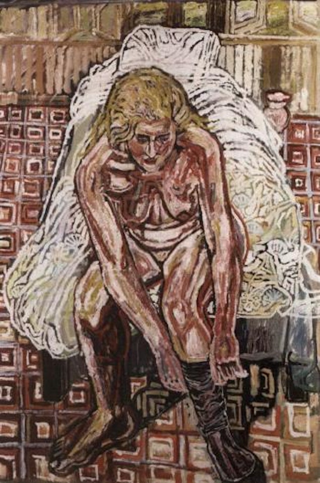 Sarah dressing by John Bratby