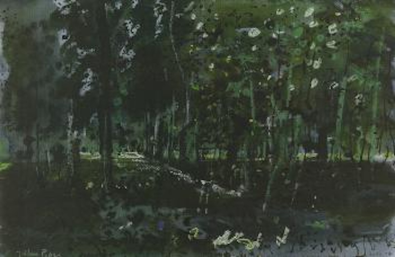 Neuville sur l'Oeully between Amiens and Rouen by John Piper
