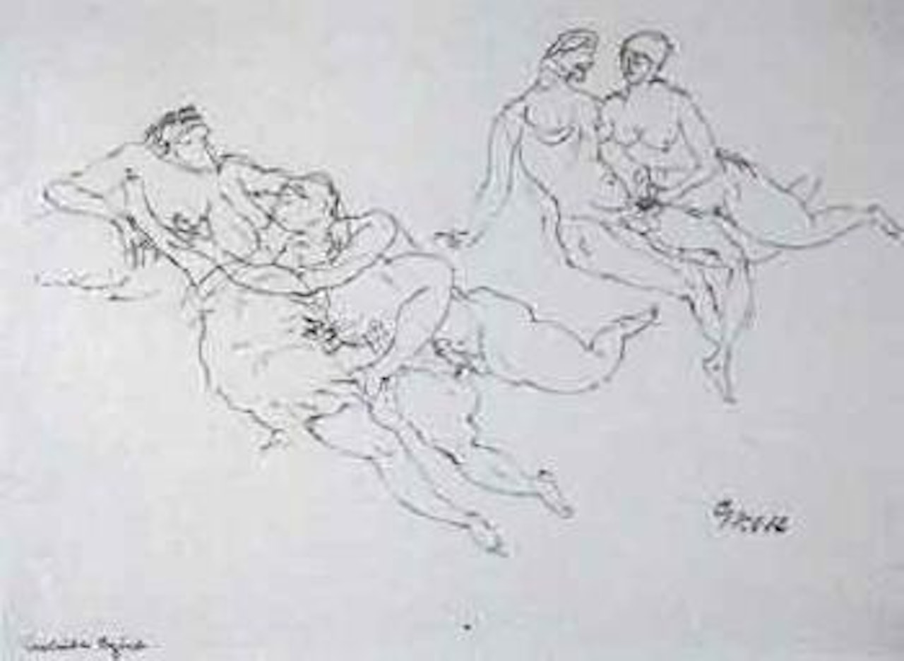 Love games by George Grosz