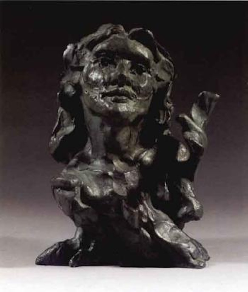 Woman and bird by Barry Flanagan