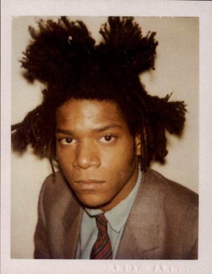 Jean Michel Basquiat by Andy Warhol