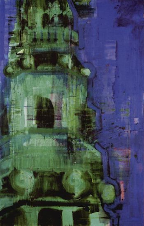 Nicolai turm Copenhagen by Rainer Fetting